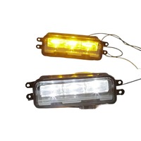 Feux de jour à LED pour Toyota 4Runner Tacoma 2025 2026, clignotants, feux antibrouillard DRL, feux antibrouillard bicolores