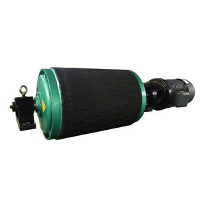 Taş bitkiler için madencilik elmas kauçuk kaplı Lagging bant konveyör motorlu Motor davul Motor kasnak - Product Image 4