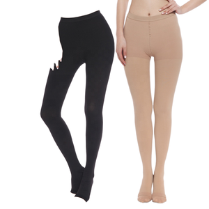 Preço de fábrica Médica Compressão Collants Mulheres Homens 20-30 MmHg Edema Varizes Veias - Product Image 1