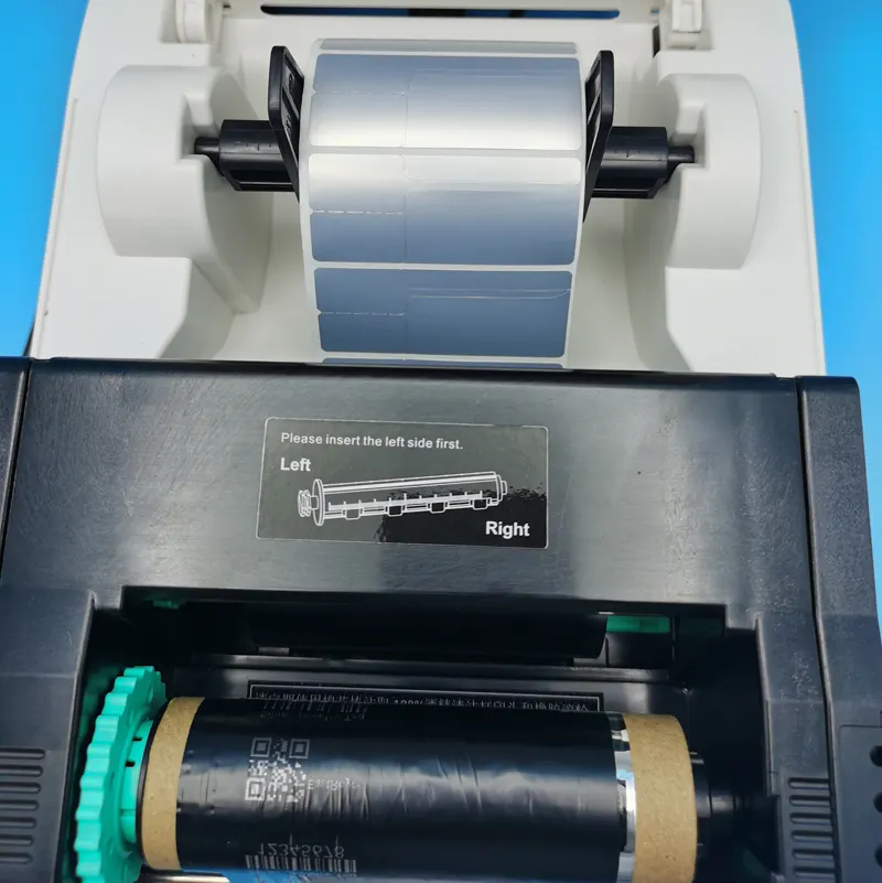 리본 프린터 110mm 데스크탑 열전사 라벨 프린터 USB/BT 실버/골드/화이트 보석 라벨 보석 태그 인쇄
