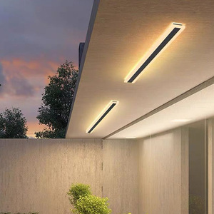 Interior exterior LED balcón <span class=keywords><strong>terraza</strong></span> decoración larga lámpara de iluminación impermeable Ip65 <span class=keywords><strong>luz</strong></span> de pared para jardín sala de estar lavado de pared - Product Image 1
