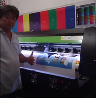 Impresora de Inyección de Tinta Digital Eco Solvente de 1.6m Dx5/dx7/xp600, Precio de Fábrica Directo