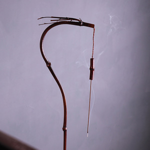 Bamboo Dragon Head Incense Burner Handmade Hanging Incense Holder Chinese Style Religious Use Gift Item - Product Image 3