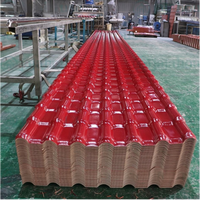 ASA Synthetische Harz-Dachziegel Gewellte PVC UPVC Schindelziegel Harz-Wellplatten-Dachziegel