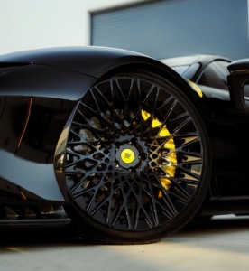 HT personnaliser pour <span class=keywords><strong>Ferrari</strong></span> pour BMW roue en alliage forgé noir brillant 18 20 22 26 pouces roues de voiture de tourisme pour 5x112 6x139.7 Vehic - Product Image 1