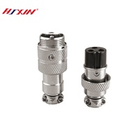 GX16 M16 Aviation Socket Plug Wire Panel Docking Connector 2/3/4/5/6/7/8/9/10 Pin Male Female DC Output