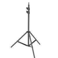 Trépied de photographie professionnel portable 2m pour studio photo, réflecteur, boîte à lumière, parapluie lumineux, éclairage vidéo et de fond