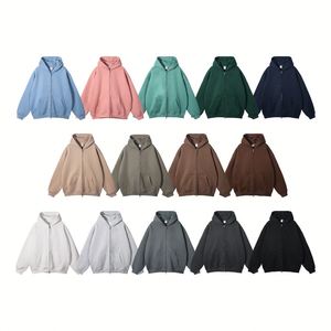 Sudadera con Capucha Bordada Extra Grande para Hombre, 500 g/m², 100% Algodón, Sudadera con Capucha Unisex, Fabricante, Sudaderas con Bordado Negro Personalizadas - Product Image 2