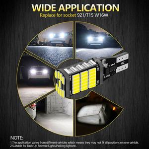 หลอดไฟ LED T10 T15 W16W 921 Canbus 4014 45SMD สว่างพิเศษ สำหรับไฟถอยหลัง ไฟจอด ไฟภายในรถยนต์ - Product Image 5
