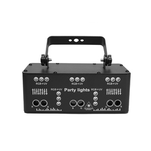 21 Eyes Indoor Stage Lighting Effect <strong>LED</strong> <strong>Projector</strong> <strong>RGB</strong> UV Disco Party Light <strong>DMX</strong> 512 Sound Activated Ravelight Remote Lights - Product Image 6
