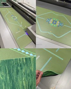 Tapis de <span class=keywords><strong>yoga</strong></span> Aurora Gradient <span class=keywords><strong>Flow</strong></span> Texture, double couche, PU givré et caoutchouc antidérapant pour les séances de <span class=keywords><strong>yoga</strong></span> et de <span class=keywords><strong>Pilates</strong></span> à domicile - Product Image 5