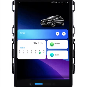 Lecteur multimédia automobile Saiho 14,5'' RoadNavi 64 Go de RAM pour <span class=keywords><strong>Renault</strong></span> Koleos <span class=keywords><strong>Megane</strong></span> <span class=keywords><strong>4</strong></span> 2016-2021 Android <span class=keywords><strong>Carplay</strong></span> GPS - Product Image 1