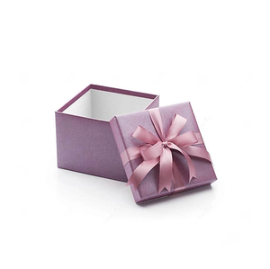 Competitive Price High-End Custom Logo Lid Base Rigid Gift Box Sponge Lining <strong>Pink</strong> Christmas Wedding Fur Recyclable <strong>Presents</strong> - Product Image 5