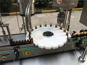 Automatic Cough Syrup Bottle Filling Capping Machine Liquid Filling Line