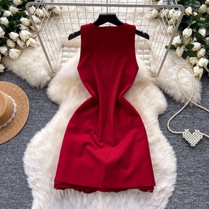 Vestido Corto de Mujer sin Mangas con Flores Hechas a Mano, Moda 2026, Nuevo Vestido Sexy para Fiesta de Primavera - Product Image 4