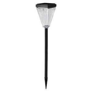 Lámpara solar de jardín Dishun LED IP65 impermeable para exteriores, para patio y parque - Product Image 3