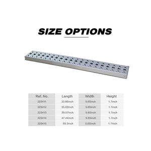 Marchepieds en aluminium pour camion, réservoir de carburant, 47.44 "x 5,65" x 1,7" - Product Image 6