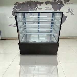 Vetrina Refrigerata per Torte 600L-1200L con Vetro Curvo per Pasticcerie, Multi-Livello LED, R290, Certificata CE - Product Image 2