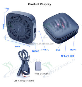 CarPlay Ai Box Android <span class=keywords><strong>14</strong></span> GB RAM 32GB รอมรองรับ YouTube Netflix WiFi บลูทูธปลั๊กเล่นกล่องวิดีโอมัลติมีเดีย - Product Image 6