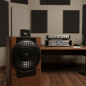 8" <b>Speaker</b> Grille Round Black Mesh Protective Cover For <b>Audio</b> Equipment - Product Image 2