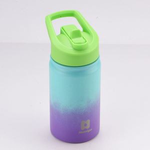 American Style 304 Stainless Steel Sports Water Bottle Vacuum Insulated Flask Portable Outdoor Travel <b>Cup</b> for Kids Adults - Product Image 2
