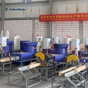 Hot Press Wood Pallet Block <b>Machines</b> Wood Pallet Block <b>Machine</b> for Sale - Product Image 6