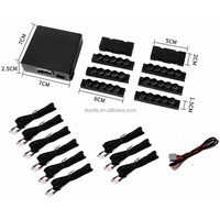 Moteur d'éclairage LED à fibre optique 12V APP Mini Dreamcolor, 15 LED, effet de météore scintillant et défilant pour plafond de voiture Starlight