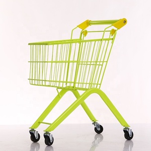 Panier <span class=keywords><strong>de</strong></span> supermarché en métal chromé pour enfants, Mini-supermarché, <span class=keywords><strong>design</strong></span> personnalisé à vendre - Product Image 4