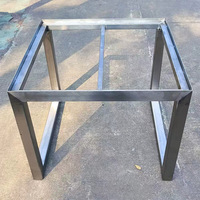 Base de table portable en acier au carbone sur mesure, fabrication de tôles, idéale pour le bureau et le télétravail