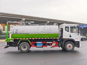 รถดูดสิ่งปฏิกูล Dongfeng D9, ระยะฐานล้อ 3950/4500 มม. ให้เลือกได้, ปรับแต่งได้ตามความต้องการ, ส่งออกยอดนิยมไปยังแอฟริกาและภูมิภาคอื่นๆ - Product Image 5
