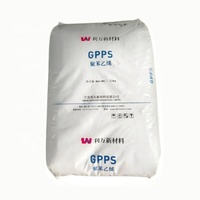 Granulés GPPS vierges GP525 de qualité alimentaire, haute transparence, pour moulage par injection, résine GPPS pour gobelets jetables, contenants alimentaires, papeterie