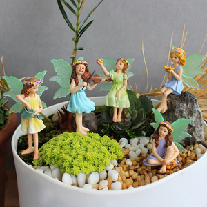 Benutzer definierte Mini <span class=keywords><strong>Butterfly</strong></span> Fairy Sets Mini Fairy für Garten zubehör Miniatur Fairy Garden Supplies für Garten Ornament Dekor - Product Image 5