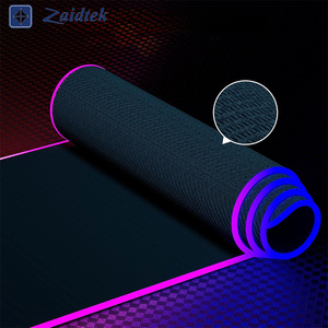 <span class=keywords><strong>Tapis</strong></span> <span class=keywords><strong>de</strong></span> <span class=keywords><strong>Souris</strong></span> en Verre Trempé RGB Coloré, Finition Micro-gravée Givrée, <span class=keywords><strong>Tapis</strong></span> <span class=keywords><strong>de</strong></span> Bureau Universel pour Gaming FPS et Esports, Sans PVDC, En Stock - Product Image 6