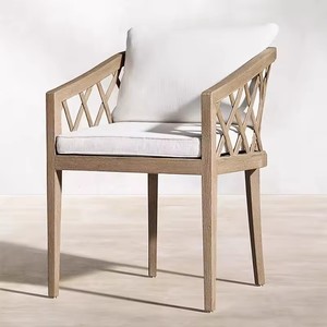 Set di mobili da esterno Teak tavolo e sedia da giardino tavolo da pranzo e sedia di lusso sedia da pranzo Set di mobili da cortile - Product Image 3