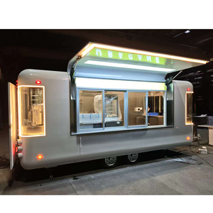 Container <span class=keywords><strong>Mobile</strong></span> Personalizzato in Acciaio Inox 304 con Ruote per Caffetteria, Cucina, Bar, Negozio o Parco - Modulare e Compatto per Esterni - Product Image 1