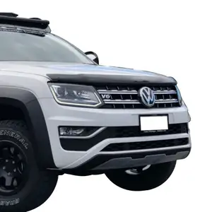 Amarok V6 2017 on EGR Bonnet Guard Protector Bug Shield Black For VW Amarok 2009-2017 2018 2019 2021