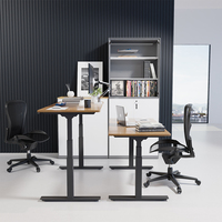 Table motorisée à hauteur réglable Mobilier de bureau ergonomique Bureau debout avec mécanisme de levage
