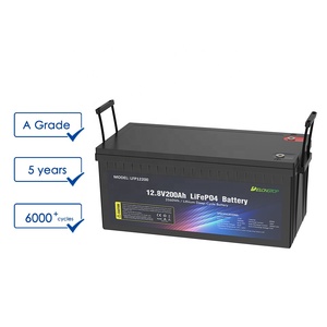 6000 Deep Cycles Lithium <b>Batteries</b> 12V <b>24V</b> 100ah 200ah 300ah 400ah Solar <b>Battery</b> for Solar Energy Storage <b>Battery</b> LFP12200 Solar - Product Image 1