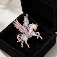 Broche Cheval Personnalisée XILIANGFEIZI Europe Amérique, Cadeau Souvenir pour Homme, Accessoire de Costume de Luxe Tendance, Épingle Animale