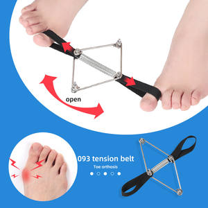 El dedo gordo del pie Correa juanete plancha cinturón elástico dedo Camilla alineación Hallux Valgus Corrector pie alivio del dolor - Product Image 4