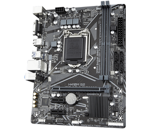 Carte mère H410M-S2 en bon état, originale H410, 10e génération I7 I5 I3 LGA 1200 DDR4 64 Go, ordinateur de bureau, nouvelle, ATX, Gigabyte H410M - Product Image 5