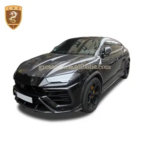 Spoiler belakang serat karbon kualitas terbaik Kit bodi mobil bibir depan gaya TC untuk suku cadang bodi mobil Lamborghini Urus