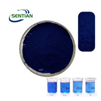 Phycocyanine de spiruline de haute qualité, pigment bleu en poudre, qualité alimentaire, vente chaude, 100 % soluble dans l'eau, prix abordable
