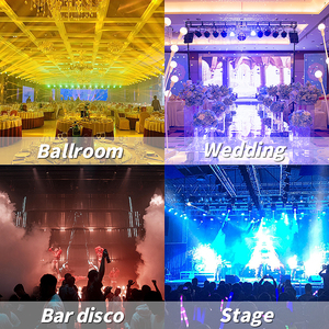 Shtx độ sáng cao 4 mắt khán giả ánh sáng 400W blinder 4x100w RGBW COB mệnh Đèn sân khấu tiệc cưới 400W COB blinder đèn - Product Image 4