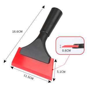 Nettoyeur de <span class=keywords><strong>raclette</strong></span> de brosse de fenêtre de verre en caoutchouc avec <span class=keywords><strong>la</strong></span> brosse de fenêtre de voiture de poignée en plastique - Product Image 3