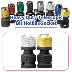 อะแดปเตอร์ประแจขันน็อตสี่เหลี่ยมสำหรับประแจไฟฟ้า1/4สปริงแบบหนาสำหรับงานหนัก "HEX TO 1/2" - Product Image 5