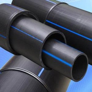 Tubería de fusión a tope HJ Flexible de gran diámetro (4-48 pulgadas) de HDPE de alta presión y anticorrosión para tuberías de agua de HDPE - Product Image 1