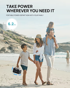 Nóng bán Trọng lượng nhẹ đa cổng 500W Trạm điện cầm tay với đèn <span class=keywords><strong>LED</strong></span> - Product Image 2