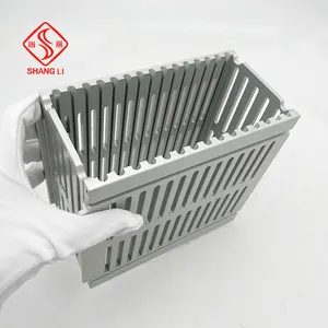 中国顶级工厂铝型材挤压阳极氧化挤压外壳型材银电子保护铝框架