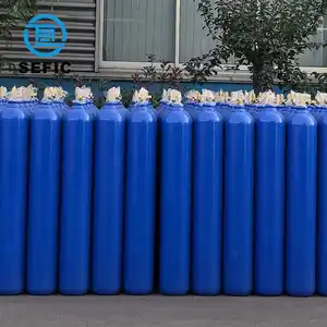 Industrial 99.999% High Purity Sf6 Gas Electron Grade Gas 40l 150bar Sf6 Gas Cylinder